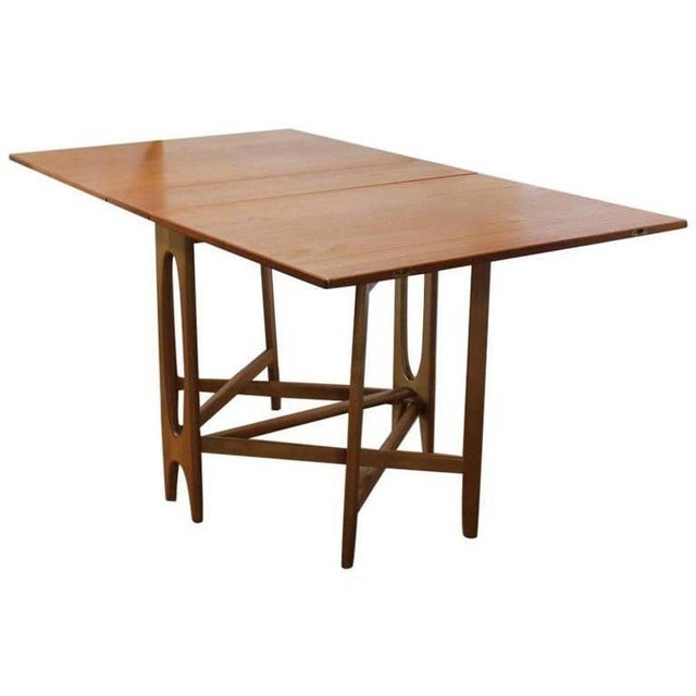 MidCentury Gateleg Folding Dining Table Chairish