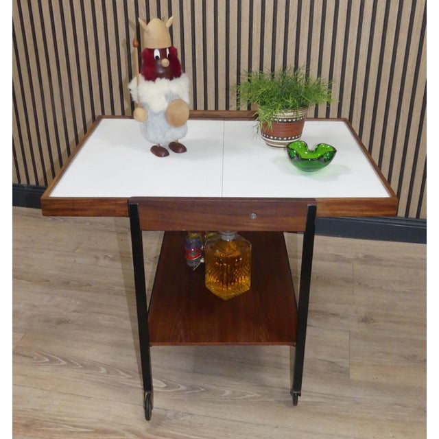 Great side decoration! practical small furniture this fine bar cart is an unusual piece, made in wiener werkstätte gmbh in...