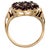 14KY Garnet(2.25) Cluster Ring, size 5 For Sale - Image 4 of 5