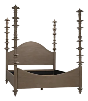 NOIR Ferret Bed, Eastern King, Weathered