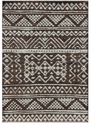 Navajo Style Hand Knotted Navajo Style Rug - 4'2" X 6'0"