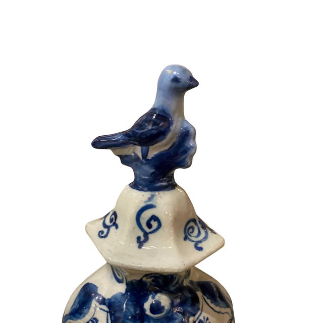 18th Century 18th Century Garniture Delft Set - 5 Pieces For Sale - Image 5 of 10