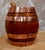 Antique Oak and Copper Barrel-Form Tavern Beer Stein, 1890 For Sale - Image 4 of 11