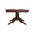 Classical Quervelle Inspired Drop-Leaf & Claw Foot Mahogany Banquet Table C1840 For Sale - Image 9 of 11