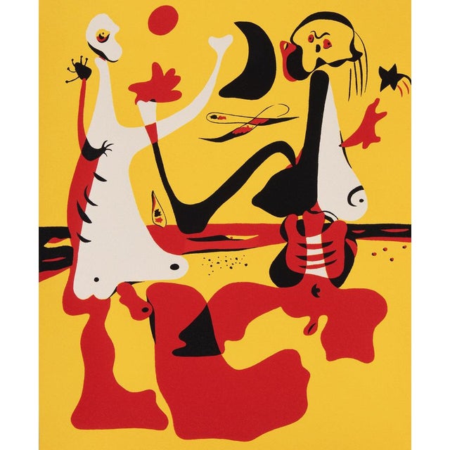 Joan Miro, Day and Night at the Beach, Screen Print For Sale - Image 6 of 6