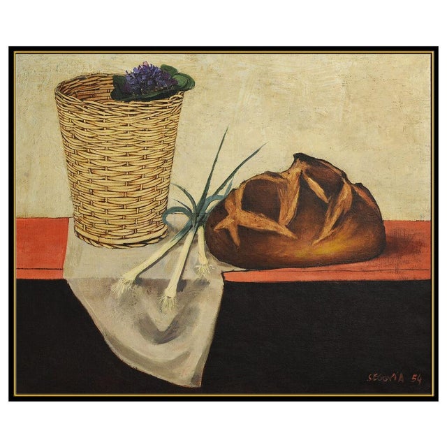 Surrealism 1950s Onion Loaf, Andres Segovia For Sale - Image 3 of 5