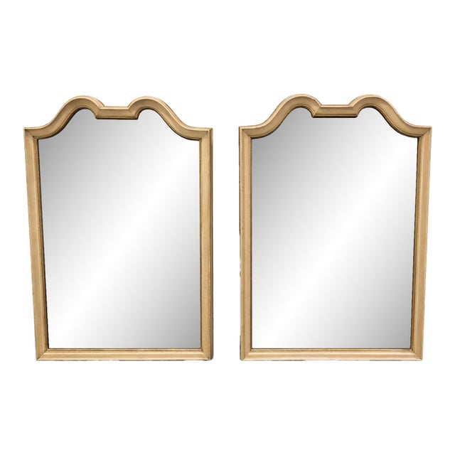 Pair of Vintage LaBarge Hollywood Regency Chippendale Revival Style Wall Mirrors For Sale