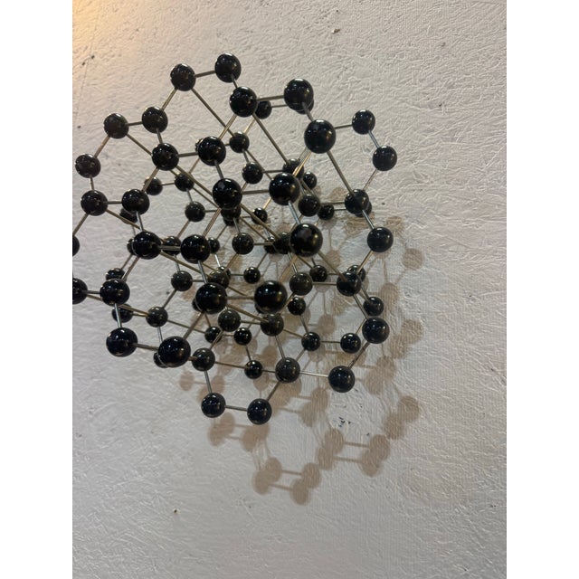 1950s Pair of Atomic Structure for Educational Use of Metal Graphite ...