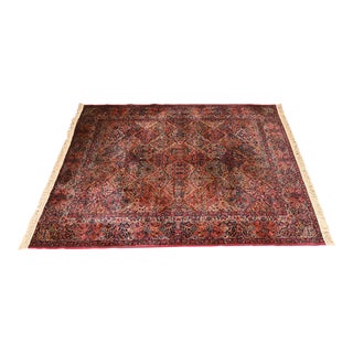 Karastan Kirman Room Size Wool Rug, Circa 1940s For Sale