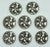 Vintage Set 8 the 21 Club Nyc Restaurant Coasters Barware For Sale - Image 4 of 12
