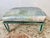Verdigris Custom Made Bronze Footstool For Sale - Image 8 of 9