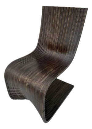 Late 20th Century Vintage “S” Chair by Alejandro Estrada
