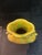 Ceramic Chinese Ceramic Vase Ming Dynasty Hongzhi Marked Yellow Glaze Porcelain Vase Hand Carved Double Dragon Ears For Sale - Image 7 of 11
