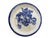 Antique Staffordshire English Blue and White Ironstone Lidded Cheese Dome For Sale In Memphis - Image 6 of 7