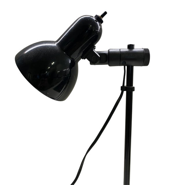 Mid-Century Modern Vintage Mid Century Modern Black Adjustable Task Desk Lamp Industrial For Sale - Image 3 of 4