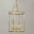 Classic Brass Hall Lantern For Sale - Image 4 of 5