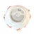 White Large Italian Ceramic Seashell Centerpiece Bowl by Borbone Capodimonte For Sale - Image 8 of 13