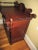 This is a Spectacular! Antique Sheraton Cherry and Flame Mahogany Drawer Front Washstand / Commode. This piece has a...