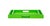 Kenneth Ludwig Chicago Saint Tropez Square Tray Set of 2 - Green For Sale - Image 4 of 10
