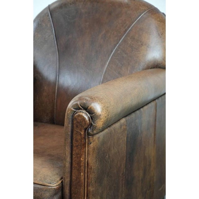 Vintage Sheepskin Armchairs, Set of 2 For Sale - Image 11 of 18