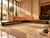 Custom Design Orange Modular Platform Sectional Sofa For Sale - Image 4 of 8