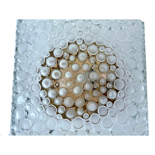 Vintage Bubble Glass Flush Mount from Erco, 1970s For Sale - Image 9 of 11