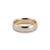 Men’s Platinum and 18k Yellow Gold Wedding Band Ring, Size 9 For Sale In Houston - Image 6 of 7