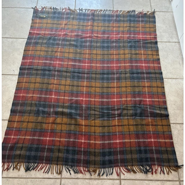 Vintage Fortnum & Mason Picnic Hamper Ginori Porcelain With Bronte Tweed Blanket – 41 Pieces For Sale - Image 4 of 18