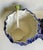 Violet 1970s Italian Sculptural Hydrangea Ceramic Tureen With Leaf Ladle For Sale - Image 8 of 12