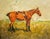 A wonderfully evocative antique equestrian oil painting, signed and dated 1900, this charming work captures the quiet...