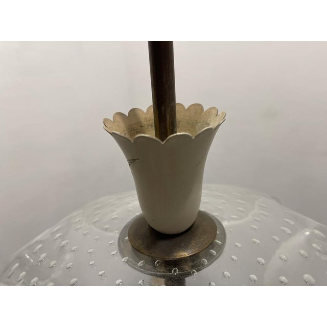 Vintage Pendant in Bronze and Murano Glass, 1950s For Sale - Image 14 of 16