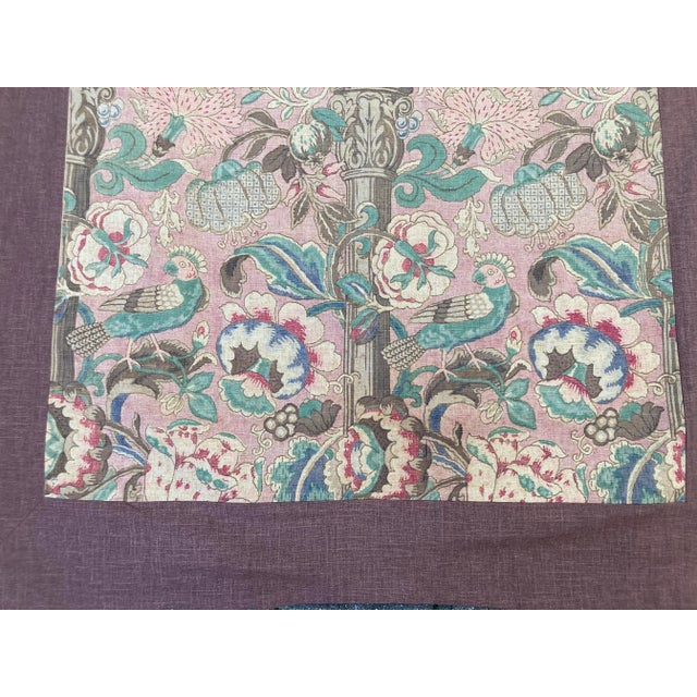 English Antique Scenic Textile Wall Hanging For Sale - Image 3 of 8