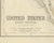 Antique Map of the United States with Oregon Territory, 1860 For Sale - Image 4 of 8