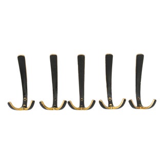 Austrian Wall Hooks from Hertha Baller, 1950s, Set of 5 For Sale