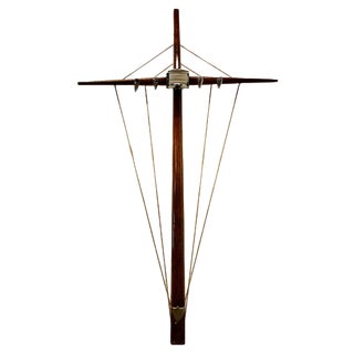 Wall Hat and Coat Rack with Nautical Theme, 1960s For Sale