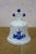Royal Delft Dutch Delft Blue Floral Chamberstick Candle Holders & Windmill Butler Service Bell For Sale - Image 4 of 17