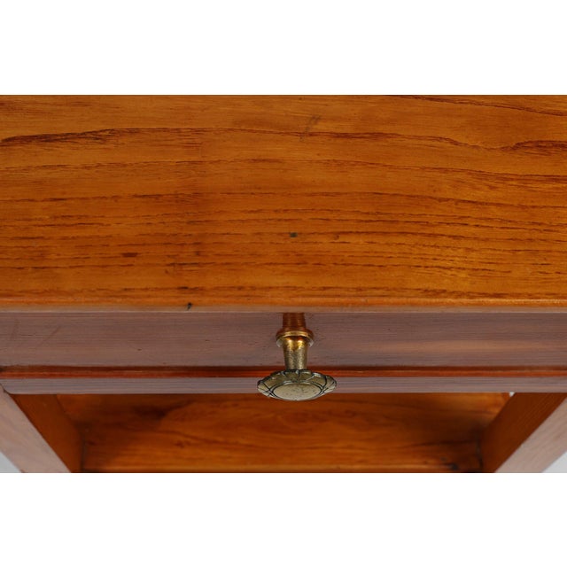 Art Deco Nightstands in Wood, France, 1940s, Set of 2 For Sale - Image 9 of 11