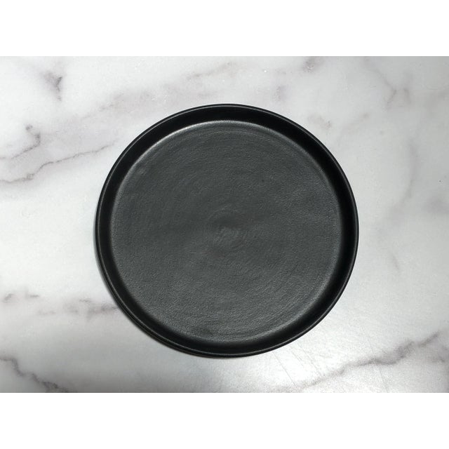 Casa Cubista Matte Tableware - Plates, Small, Black For Sale - Image 9 of 9