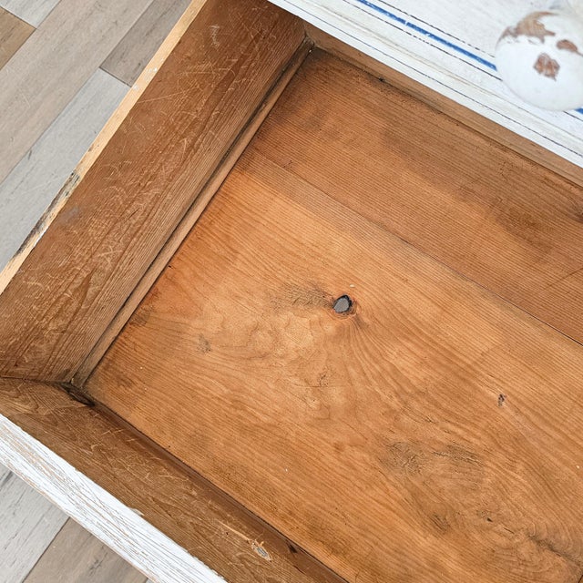 Antique English Pine Painted Dresser - Circa 1880 For Sale - Image 11 of 14