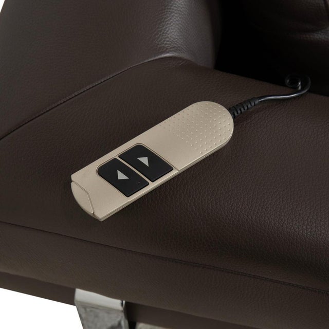 Brand Face Corner Sofa in Brown Leather from Ewald Schillig For Sale - Image 10 of 18