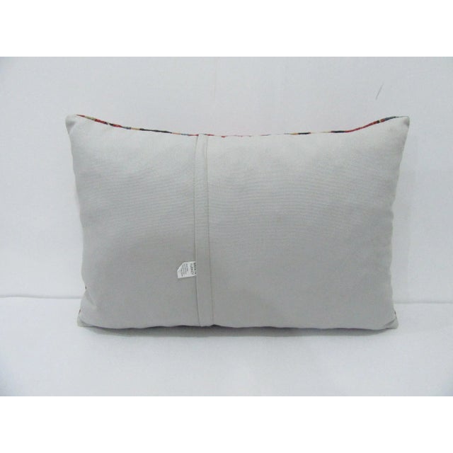 Mid-Century Modern Turkish Kilim Pillow Cover For Sale - Image 3 of 4