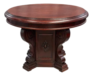 Vintage Round Dining in Gerstel Style, 1920s