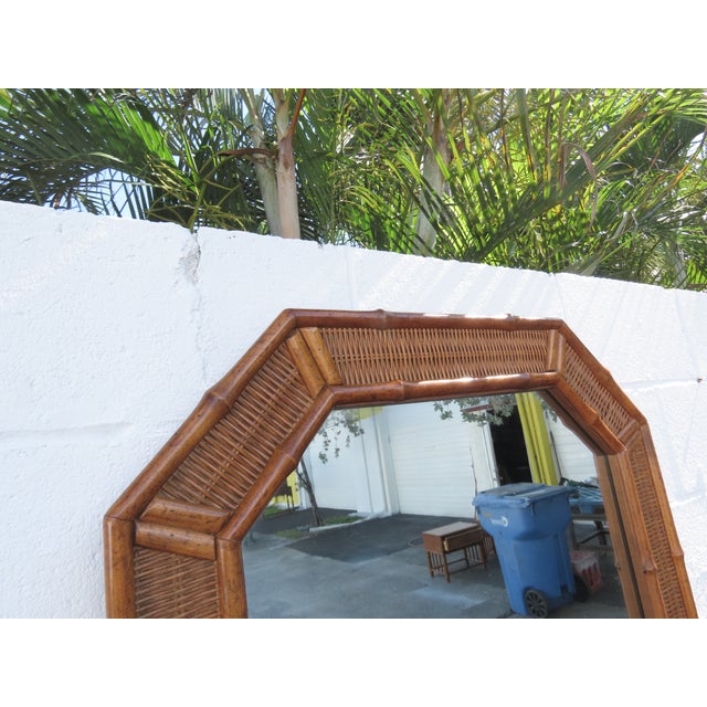 Wood American of Martinsville Hollywood Regency Bathroom Wall Mirror a Pair 6451 For Sale - Image 7 of 11