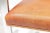 Mies Van Der Rohe for Knoll Flat Bar Brno Chair in Brushed Steel and Leather, 6 Left For Sale In Dallas - Image 6 of 8