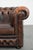 English Style Brown Cowhide Chesterfield Armchair For Sale - Image 9 of 17