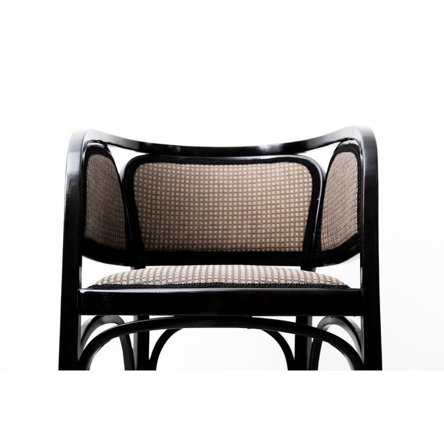 Original Art Nouveau Armchair Model 716/F by Gustav Siegel for Jacob & Josef Kohn, 1901 For Sale - Image 16 of 18