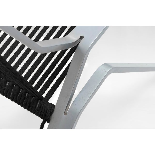 Vintage Black Flagline PK 25 Chair by Poul Kjærholm for Fritz Hansen, 1950s For Sale - Image 6 of 9