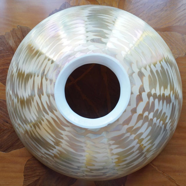 1900 - 1909 Circa 1900 Tiffany Studios Damascene and Bronze Table Lamp For Sale - Image 5 of 11