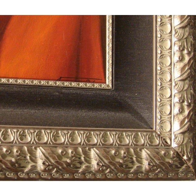 Impressionist Fazly Still Life & Self Reflection Original Oil Painting Artwork For Sale - Image 3 of 4