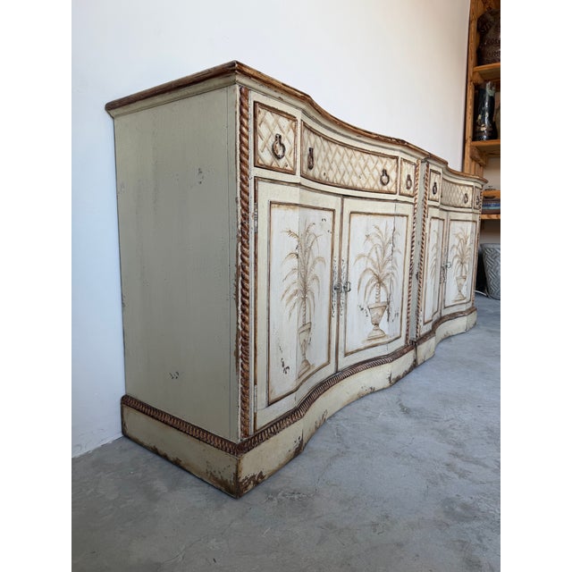 Beautiful pair of vintage Habersham chests in the sought-after Palm Beach / French Country style. Each piece features a...